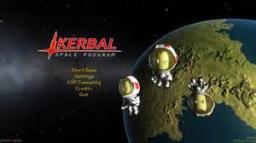 Kerbal Space Program Title Screen
